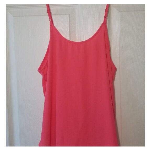 Ambiance Apparel Shirt tank Top Size Medium Top Womens Strap Open Back - Picture 4 of 5